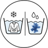 Wash separately in cold water. Initial washes may release excess dye.